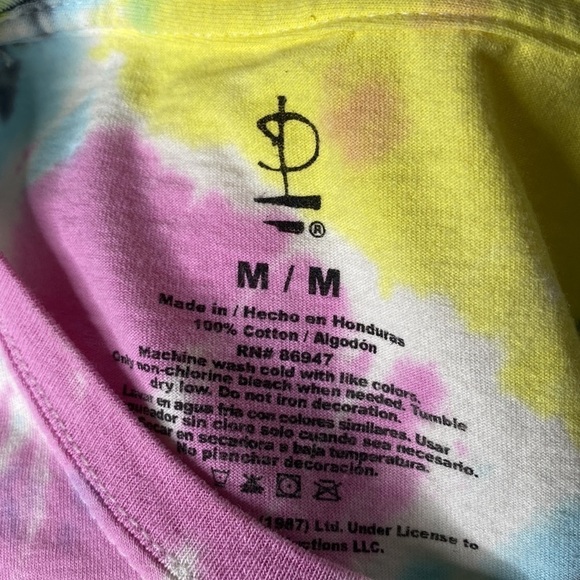 Pink Floyd tye dye dark side of the moon unisex T-shirt - Picture 4 of 4